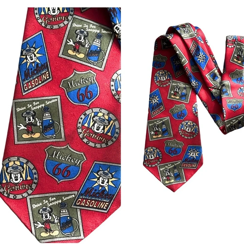 Vintage Mickey Mouse Unlimited Neck‎ Tie